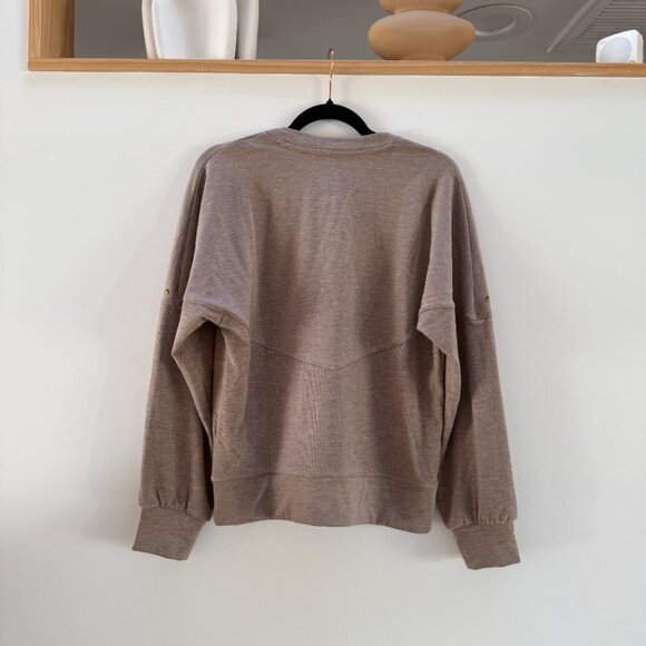 NWT Anthem the Label Studded Duet Pullover top. Size small - Picture 7 of 15